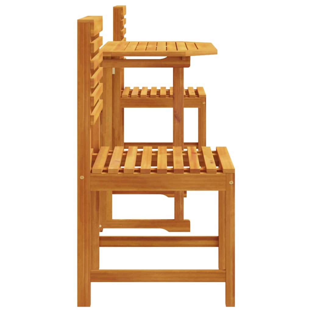 3-teiliges Garten-Bistro-Set - aus robustem Akazienholz